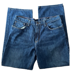 Eddie Bauer Relaxed Fit Blue Jeans 36